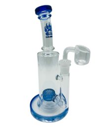 Calibear Straight Can Glass Water Pipe 8”