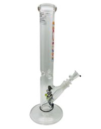 Roor 14” Mix Color Straight Shooter Glass Water Pipe