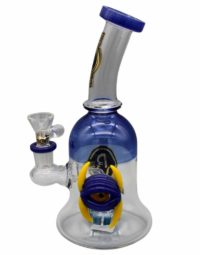 Big Mom 9” Horned Eye Glass Bong