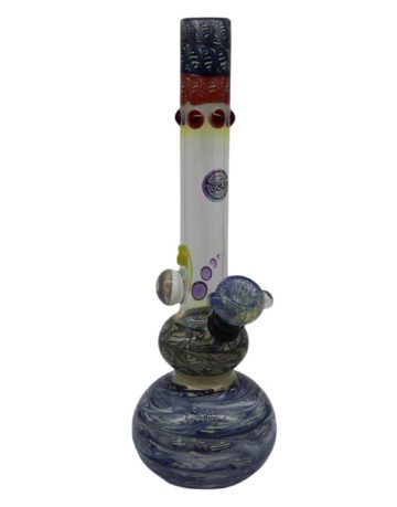 Jerome Baker Designs Tommy Chong Limited Edition Glass Bubble Base Bong Right View