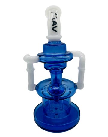 Mav Glass Pasadena Microscopic Quad Shower Bent Neck Recycler