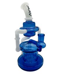 Mav Glass Pasadena Microscopic Quad Shower Bent Neck Recycler