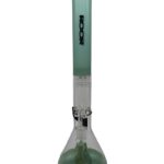 ROOR 18” Glass Beaker Water Pipe 50 x 5 Milky Green