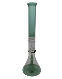 ROOR 18” Glass Beaker Water Pipe 50 x 5 Milky Green