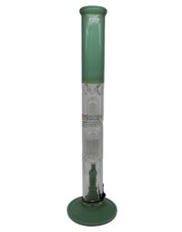 Roor TECH 20″ Fixed Straight with 10-Arm Tree Perc Glass Water Pipe