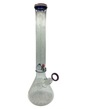 ROOR Strain 18" Glass Water Pipe LIMITED EDITION - Presidential OG Right View