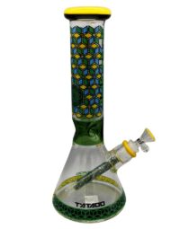 Tataoo 13” Cube Design Beaker Bong