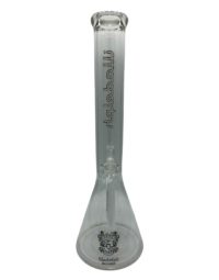 Illadelph Glass 15” Black and White Beaker Water Pipe