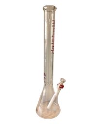 Illadelph Glass 21” Tall Red Beaker Water Pipe