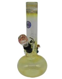 Jerome Baker Designs Mushroom Marble Kiki Glass Water Pipe