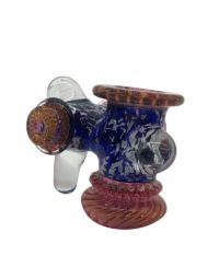 Kevin Beecher Glass “Dichro Sidecar” Hand Pipe