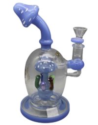 Lookah 7.4’’ Mushroom Glass Water Pipe