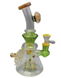 Tataao Glass 10” Under The Sea Banger Hanger Water Pipe