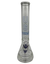 US Tubes Blue Beaker Water Pipe