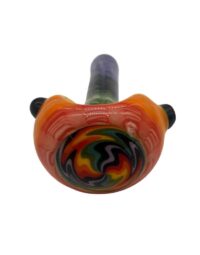 Dekal Tie-Dye Hand Pipe with Opal