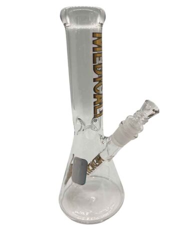 Medicali 38mm Gold Beaker Bong