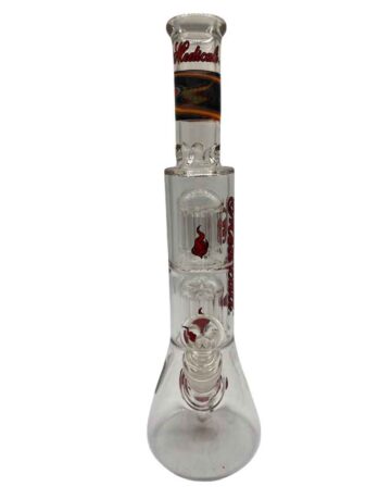 Medicali Reversal 13" Double Stack 8Tree Straight Tube