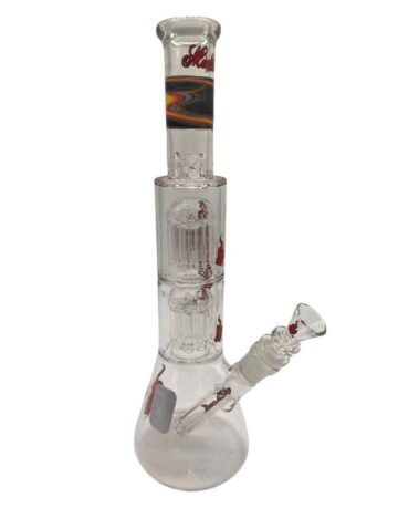 Medicali Reversal 13" Double Stack 8Tree Straight Tube