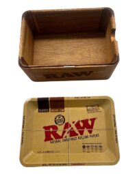 Raw Wooden Cache Box