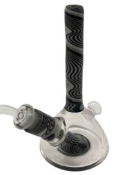 Water House Glass Mini Zebra Strip Beaker